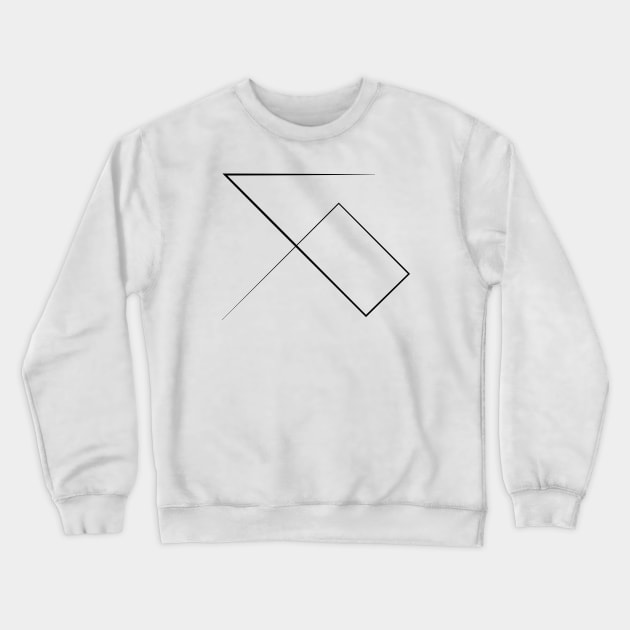 Line Crewneck Sweatshirt by Eaukira